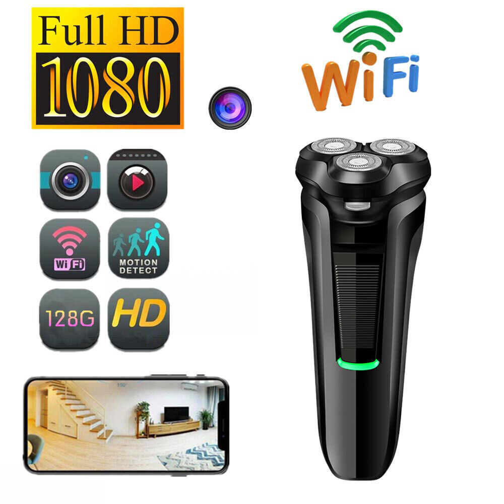 Mini Shaver Camera with 1080P WiFi and Motion Detection