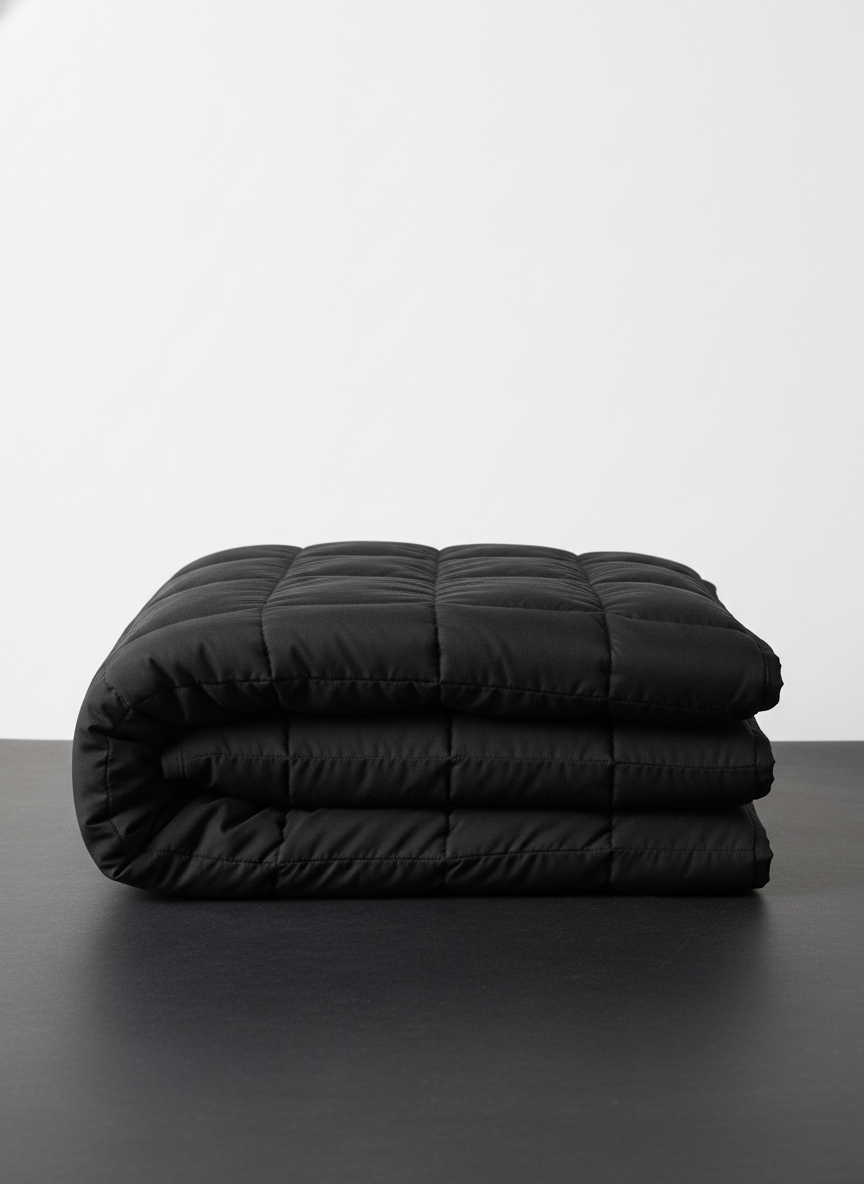 Black Weighted Blanket
