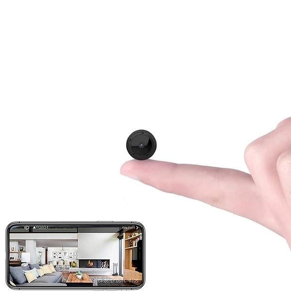 Mini WiFi Security Camera with 1080p IR Night Vision