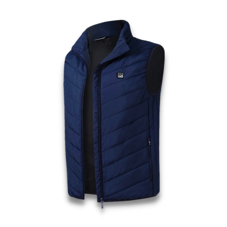 Thermal Heated Vest with Three Carbon Fiber Zones and 12 Hour Runtime for Cold Weather