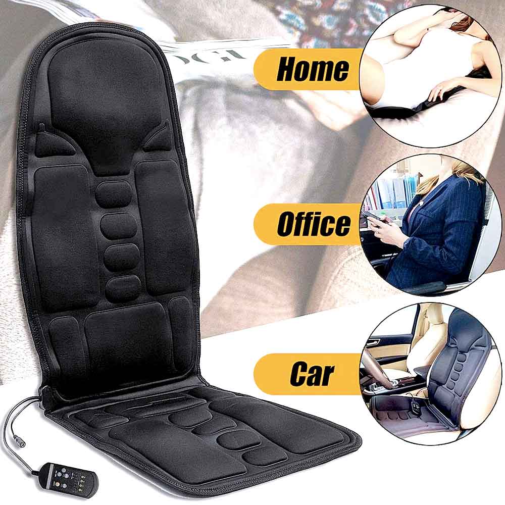 Massage Chair Pad with Heated Back and Neck for Car and Home