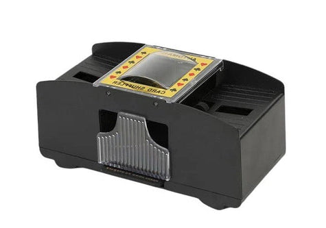 Automatic Card Shuffler for Standard and Bridge Decks with Battery and Cable Power