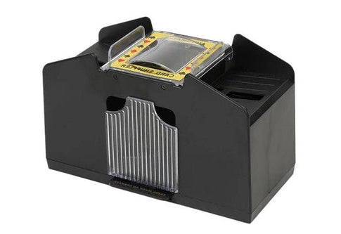 Automatic Card Shuffler for Standard and Bridge Decks with Battery and Cable Power