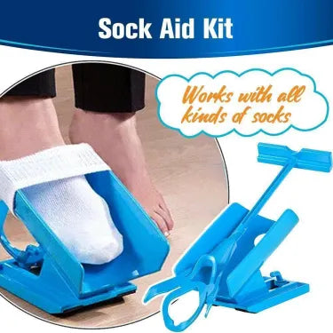 Compression Sock Aid Kit For Donning And Doffing