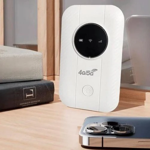 Compact Wi Fi Router for Travel and Remote Work with Speeds Up to 150 Mbps