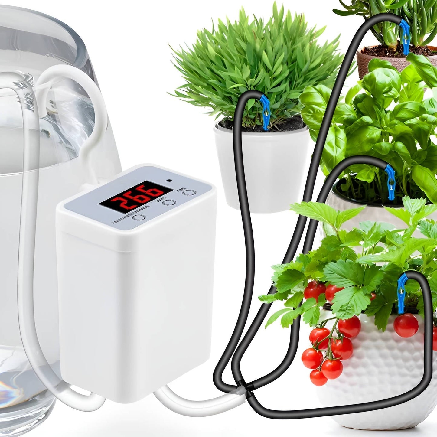 Watering Pump Controller with Automatic Operation for Irrigation Systems