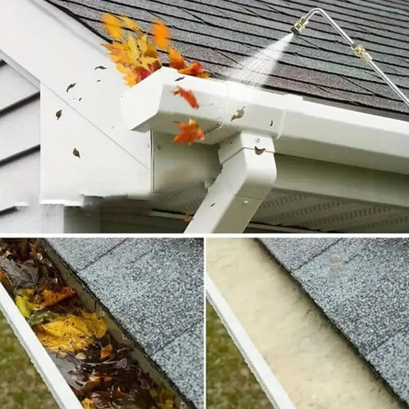 Telescoping Pressure Washer Extension Wands 4000 PSI for Gutters Roofs Walls