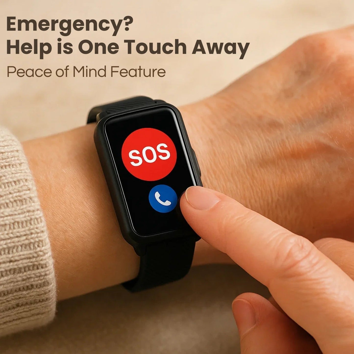 Smartwatch with Fall Detection for Seniors