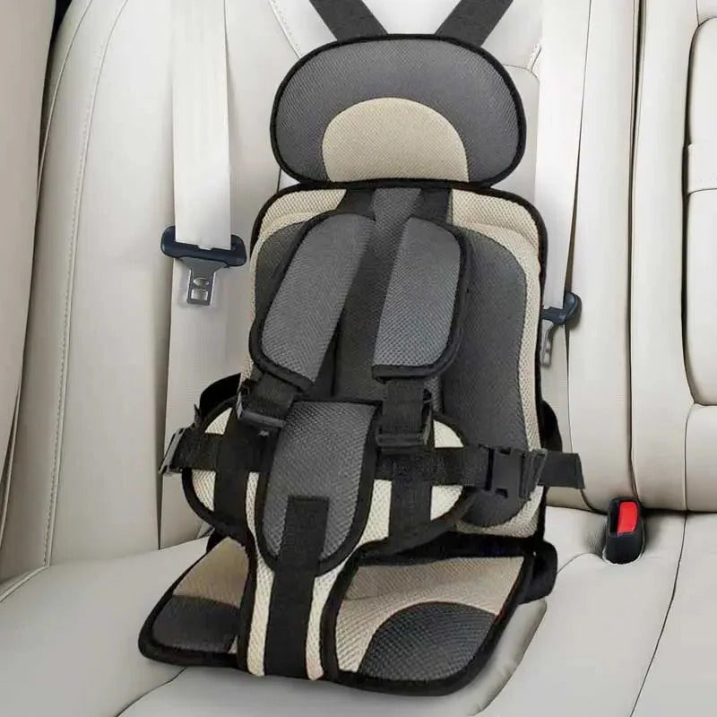 Booster Seat Cushion for Kids with Five Point Harness and Mesh Panel