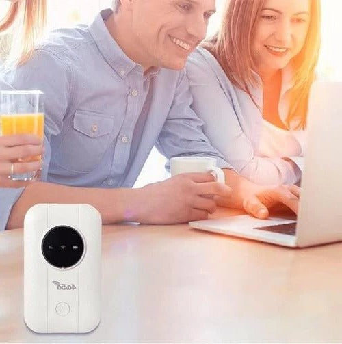 Compact Wi Fi Router for Travel and Remote Work with Speeds Up to 150 Mbps