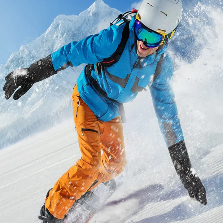 Heated Gloves with Touchscreen Fingertips and 6-Hour Battery Runtime