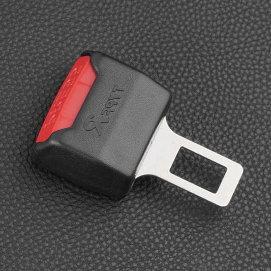 Two-Piece Seat Belt Clip Extender for Vehicle Use