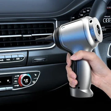 Cordless Handheld Car Vacuum with Brushless Motor and 6 Cleaning Attachments