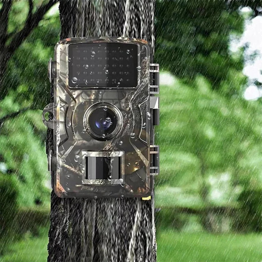 Outdoor Trail Camera with 16MP Photos 1080P Video and Infrared Night Vision for Wildlife Watching