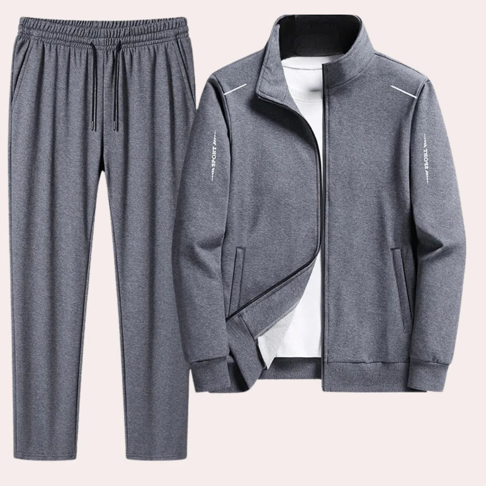 Tracksuit With Matching Top and Pants for Men