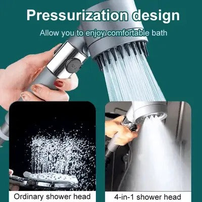 Showerhead With High Pressure Spray
