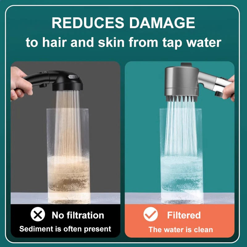 Showerhead With High Pressure Spray