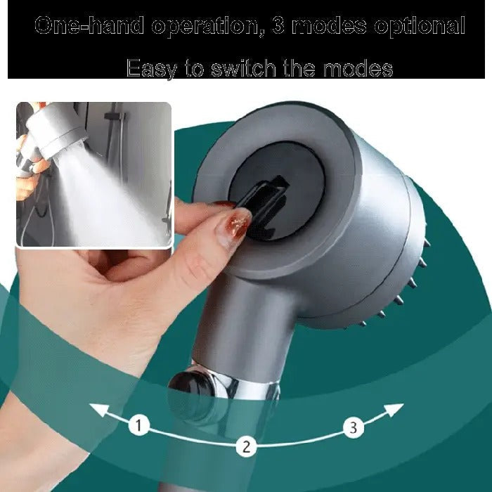 Showerhead With High Pressure Spray