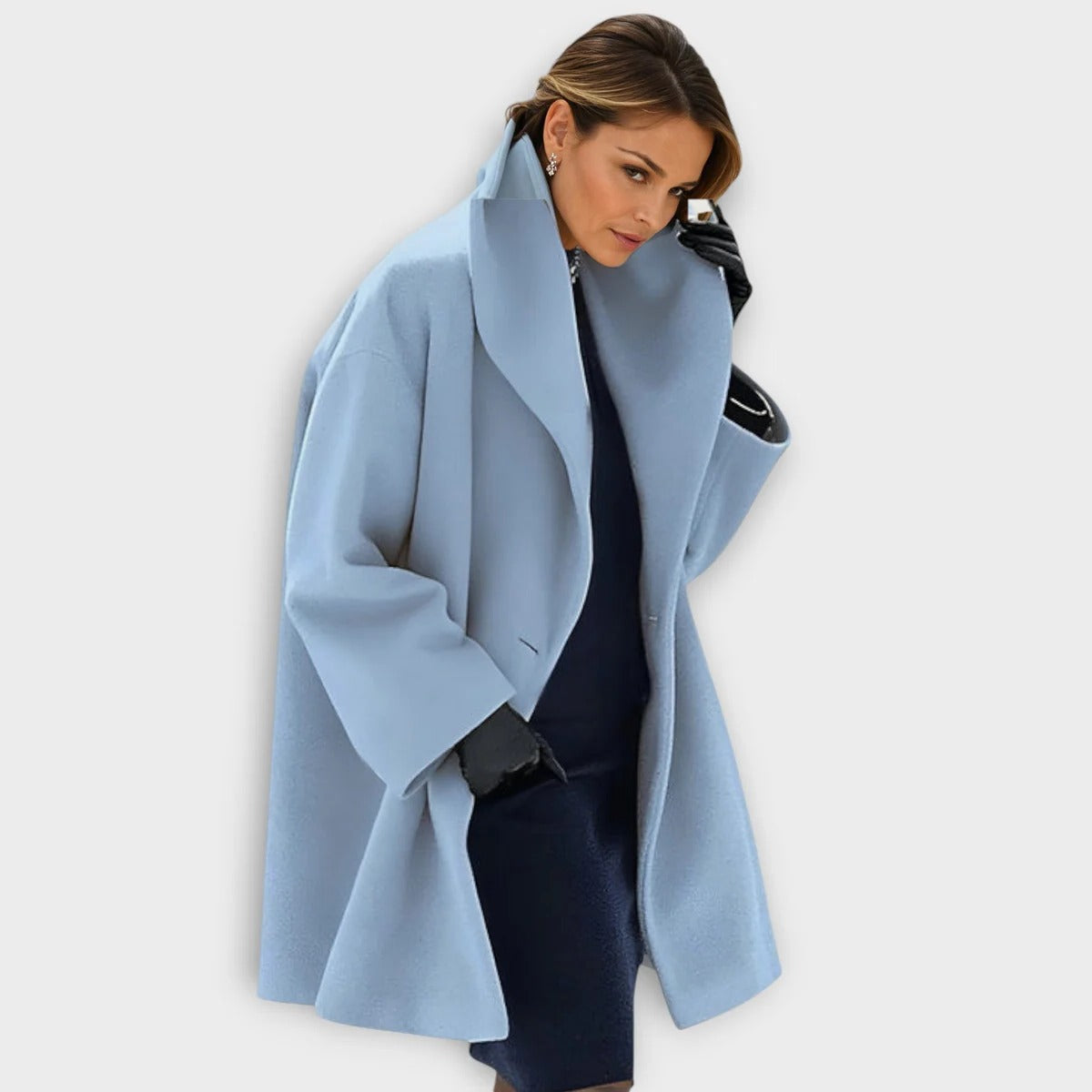 Coat With Windproof Design For Women