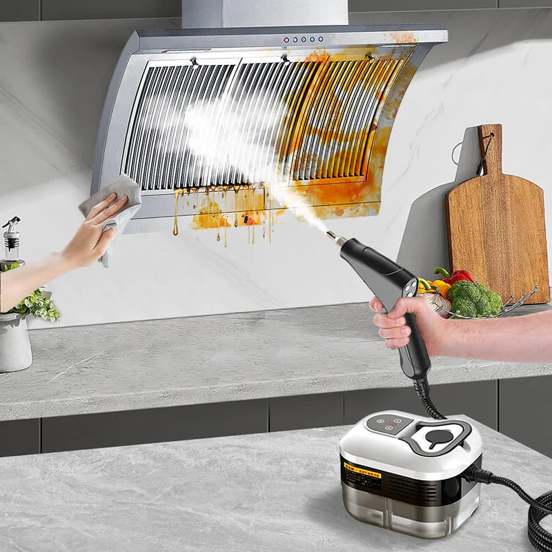 Steam Cleaner With 2500W High Pressure And Gloves