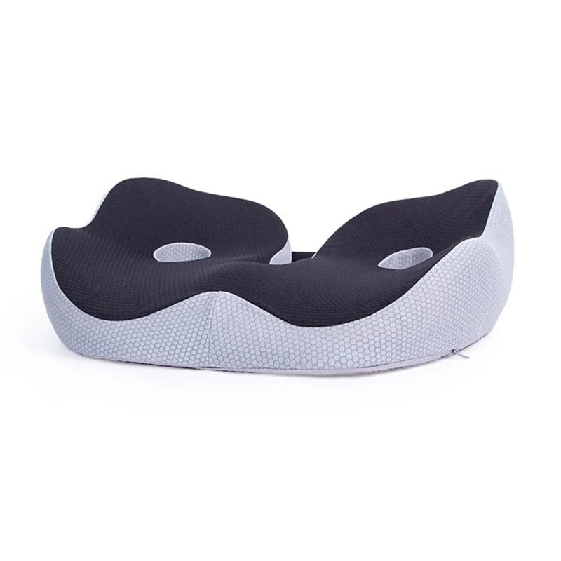 Seat Cushion with Adjustable Memory Foam for Sit Bone Relief
