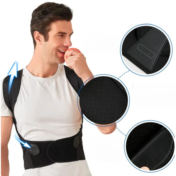 Posture Corrector With Back Support For Pain Relief