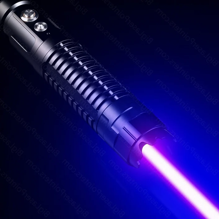 Laser Flashlight with Blue Beam for Handheld Use
