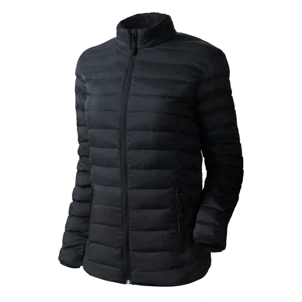 Women's Heated Puffer Jacket with Rechargeable Battery and Machine Washable, 3 Heat Zones