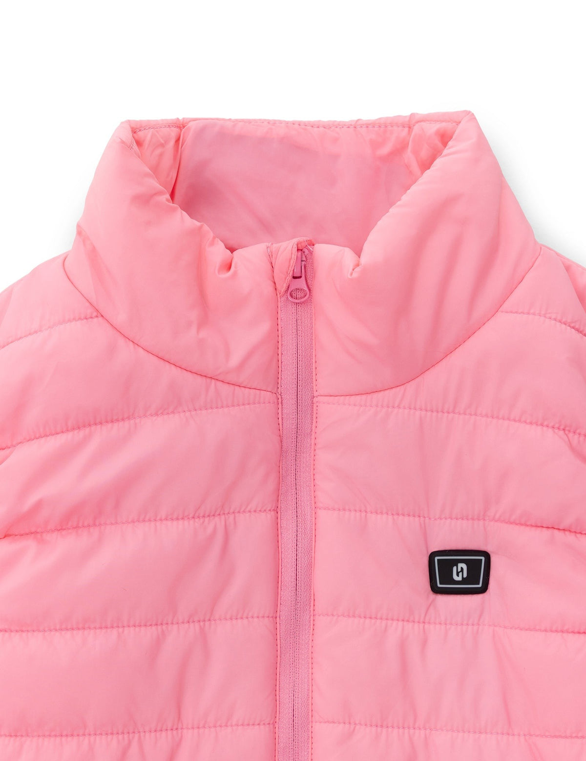 Girls Electric Heated Puffer Vest with Rechargeable Battery Pack and Zipper Pockets