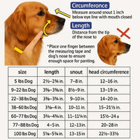 Breathable Rope Dog Muzzle with Reflective Safety Straps for Small to Large Dogs