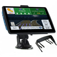 Touchscreen Vehicle GPS Navigation Device with Turn by Turn Voice Guidance and Mount