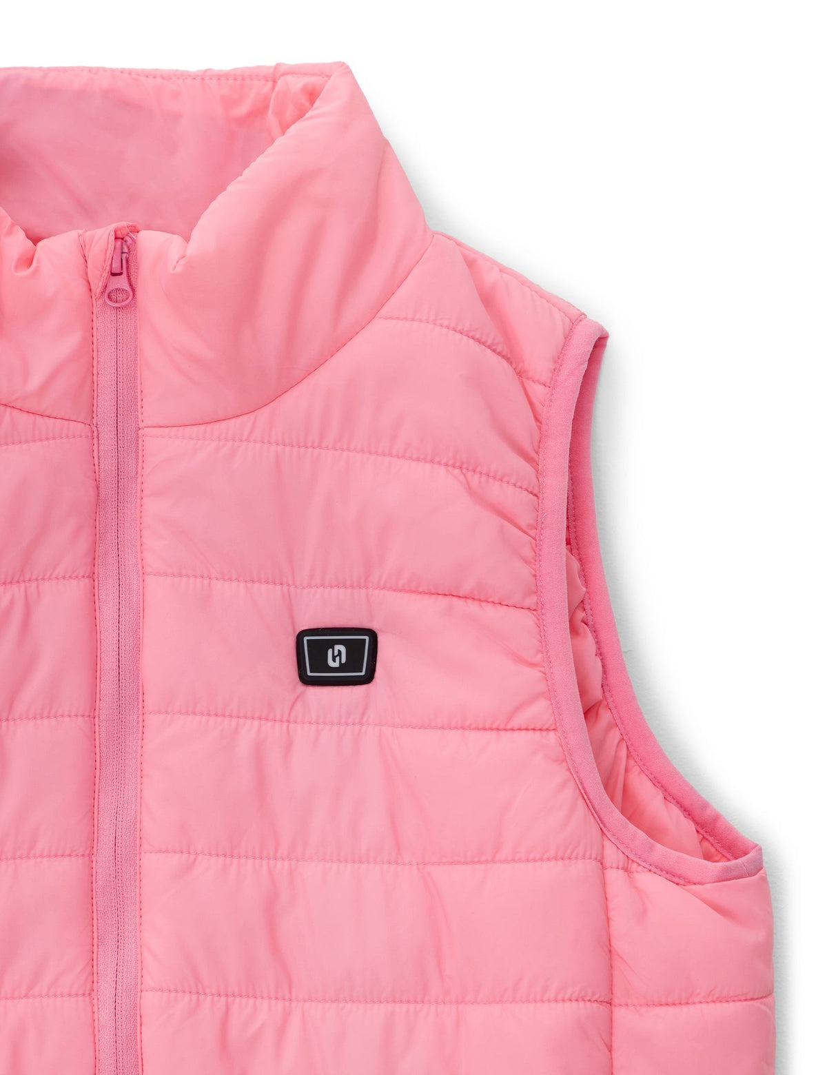 Girls Electric Heated Puffer Vest with Rechargeable Battery Pack and Zipper Pockets