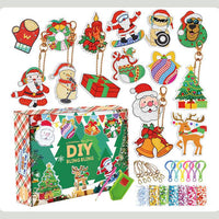 Diamond Painting Keychain Kit with Resin Beads and Applicator Tool for Ages 6+