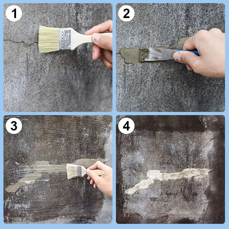 Clear Crack Sealant for Tiles, Concrete and Stone with Mold Resistance, 300g
