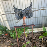 Bird Garden Sculpture for Patio and Outdoor Decoration