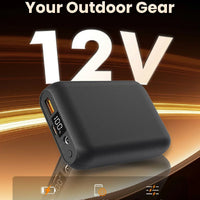 Mens Heated Fleece Jacket with Five Carbon Fiber Zones and Three Heat Levels for Outdoors