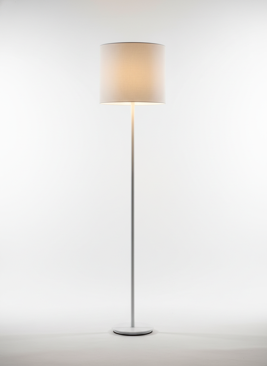 White Floor Lamp