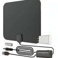 Amplified HDTV Antenna with Signal Booster for Indoor Use