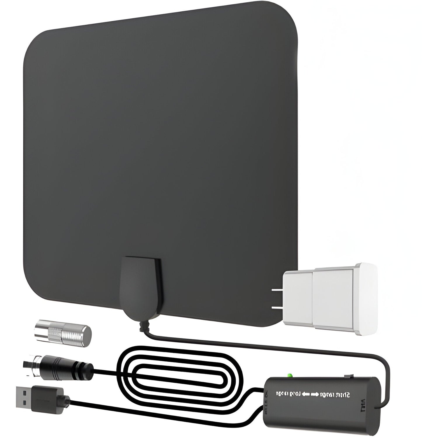 Amplified HDTV Antenna with Signal Booster for Indoor Use
