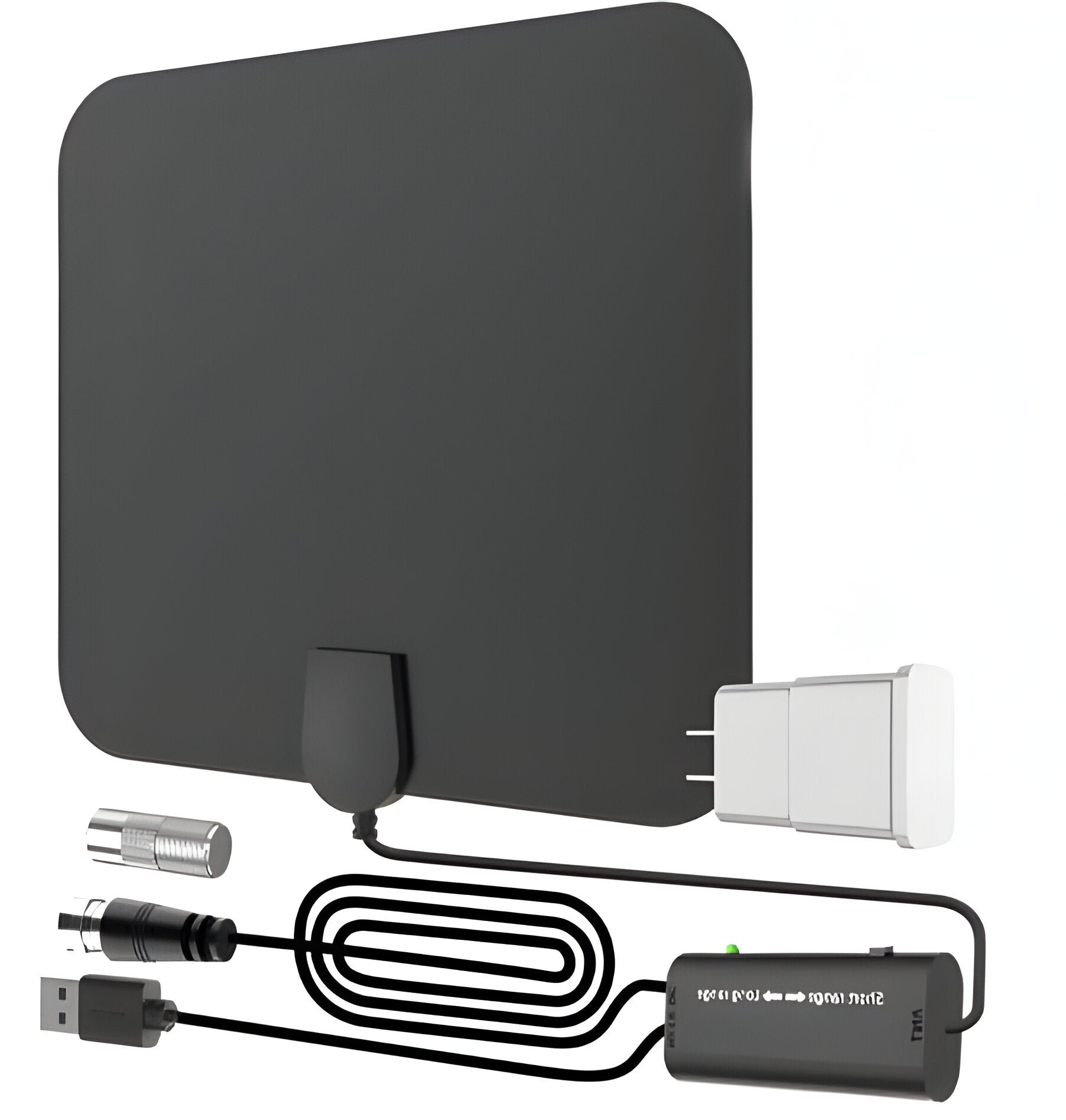 Amplified HDTV Antenna with Signal Booster for Indoor Use