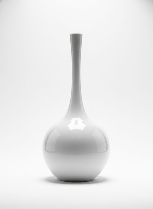 White Porcelain Vase