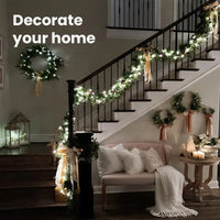 Copper Wire LED String Lights with Remote and 8 Modes for Christmas Trees and Patios