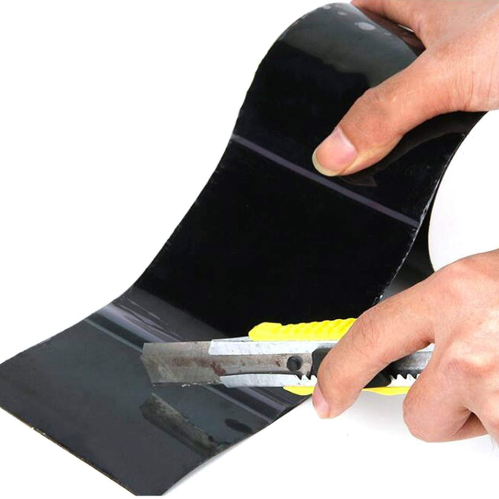 Self Adhesive Repair Tape 59 Inches Long and 3.93 Inches Wide in Black or White
