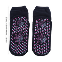 Heated Socks with Removable Rechargeable Battery Packs and Adjustable Heat in Three Colors