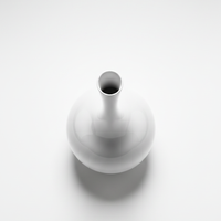 White Porcelain Vase