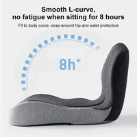 Lumbar Support Seat Cushion with Memory Foam for Chairs