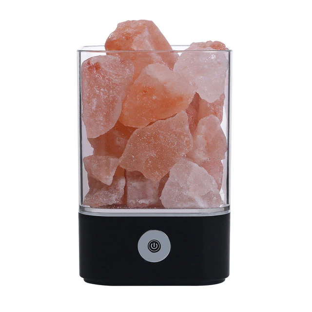 Himalayan Salt Lamp Natural Crystal Ambient Night Light Decor