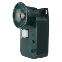 Animal Repeller Ultrasonic Outdoor Cordless 9V DC 5000 Sq Ft Coverage