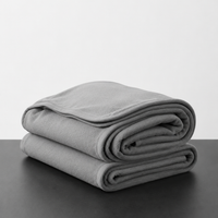 Gray Fleece Blanket