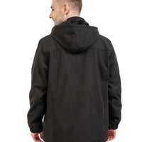 back side of the warm coat